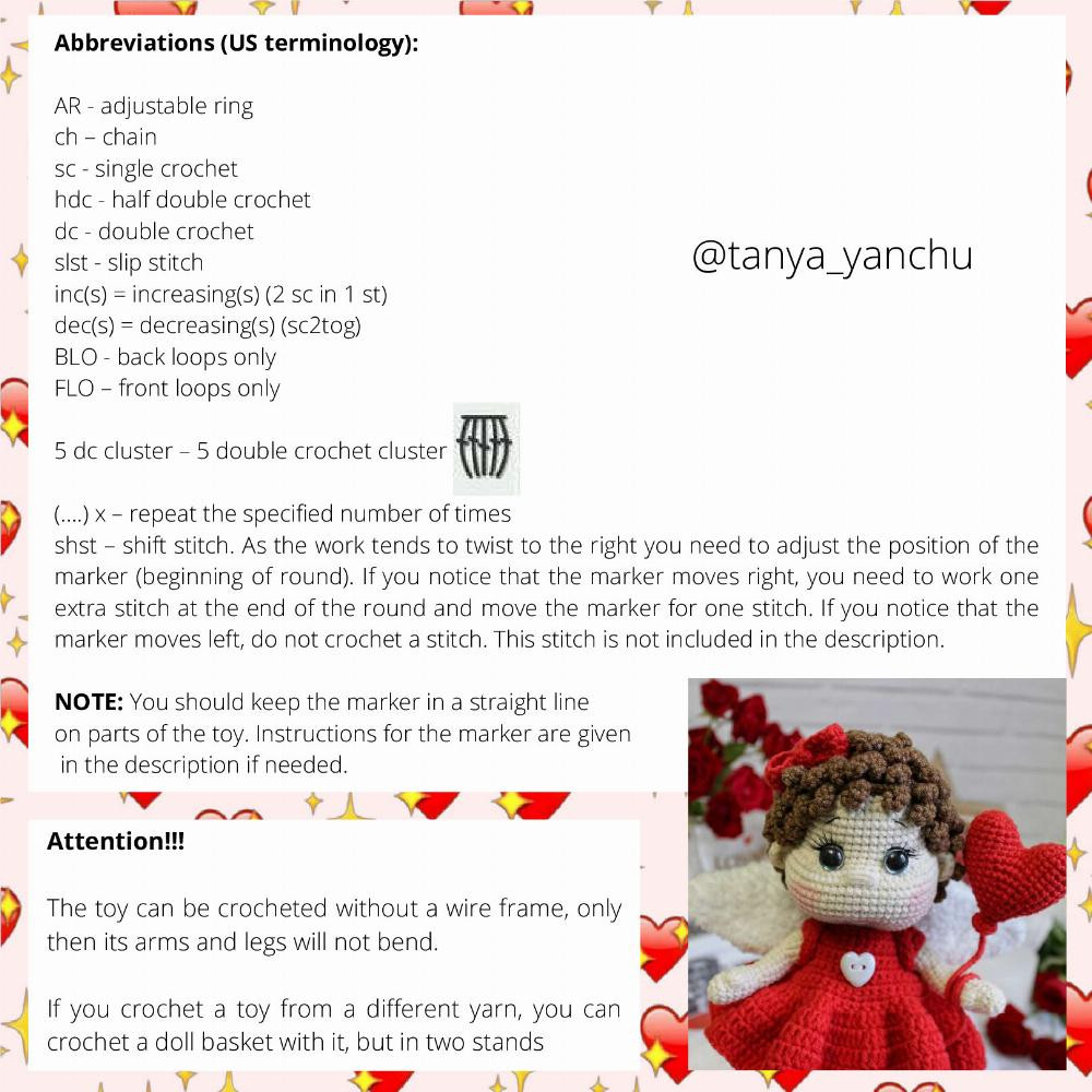 Crochet Pattern "Doll Angie"