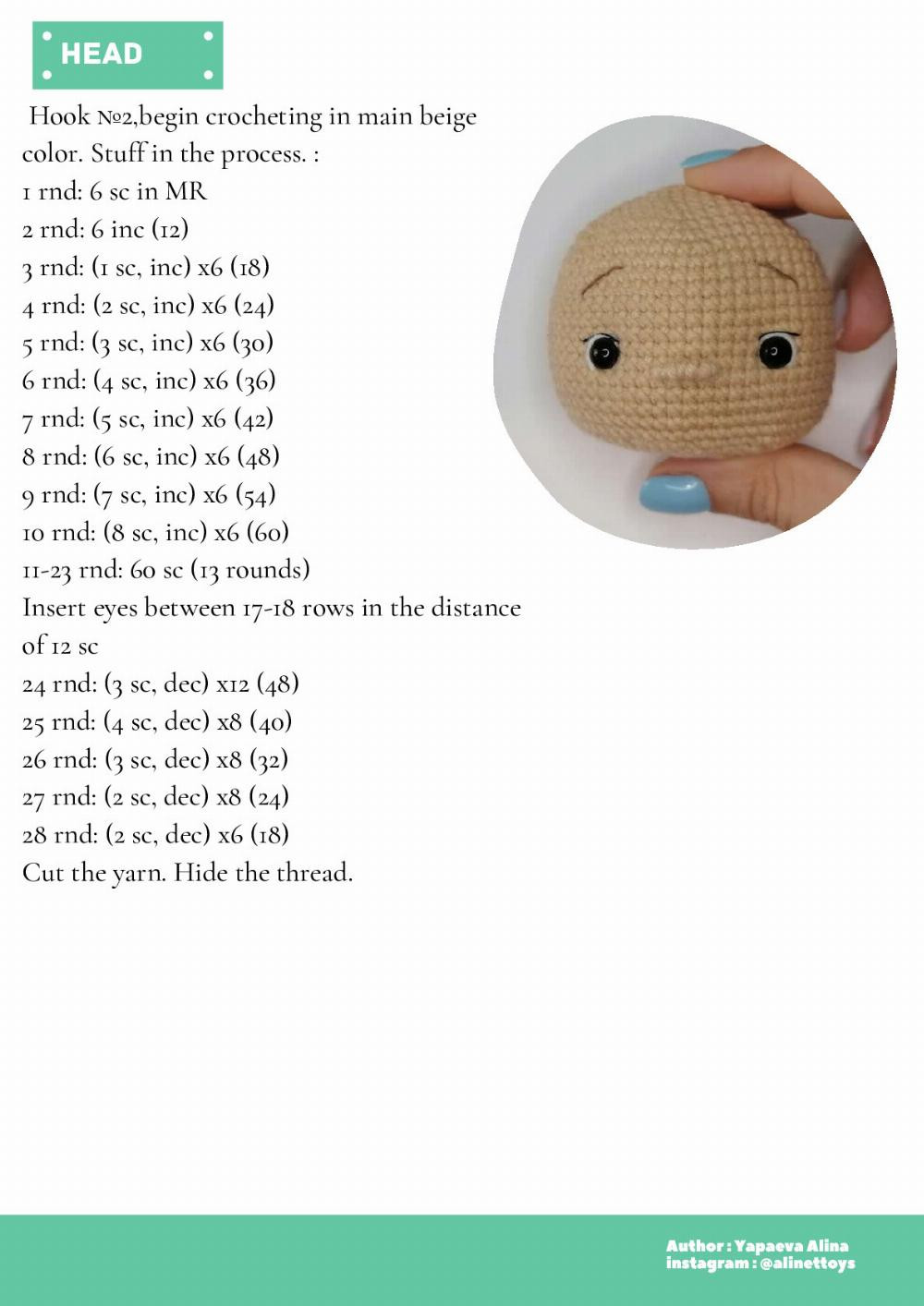 CROCHET PATTERN doll dolly, Crochet pattern for a little girl doll wearing overalls holding a camera