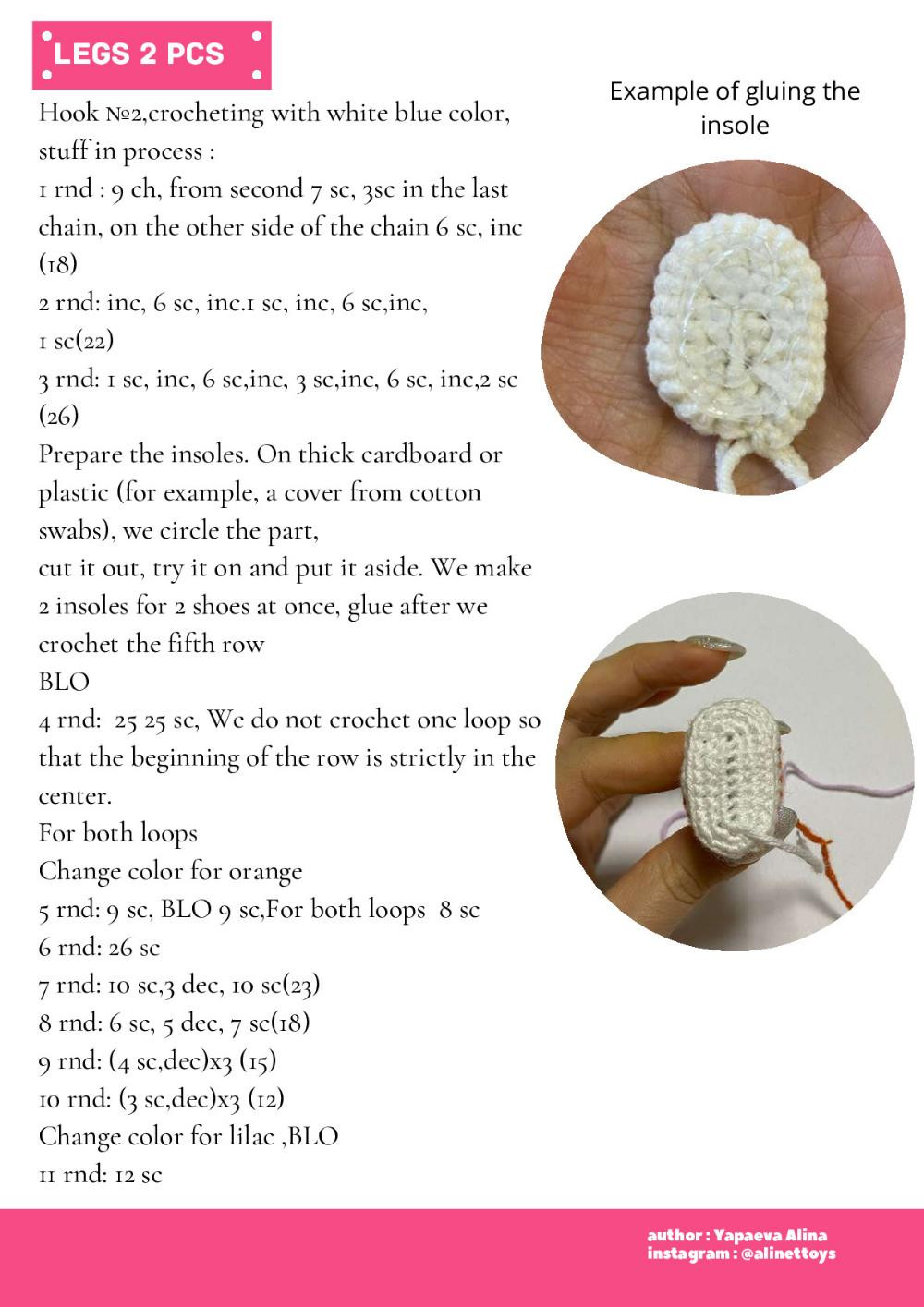 CROCHET PATTERN doll enid