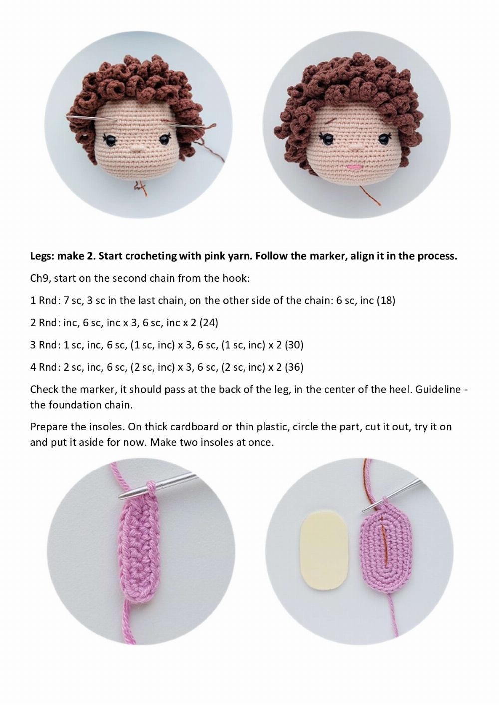 Crochet Pattern «Doll Kira»