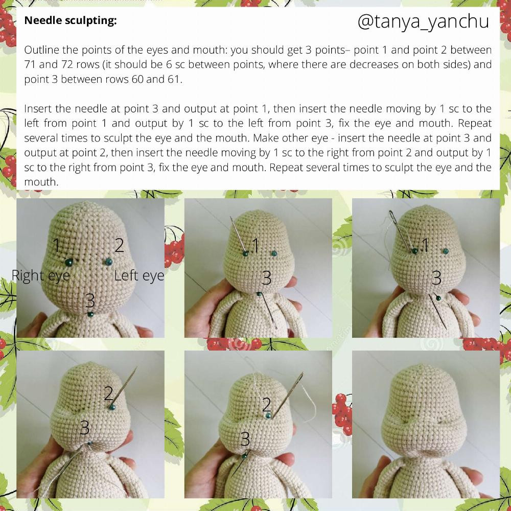 Crochet Pattern "Doll Lina"