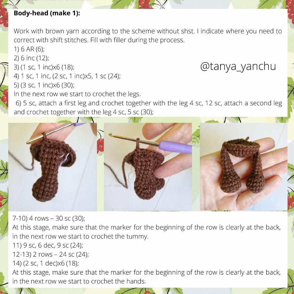 Crochet Pattern "Doll Lina"