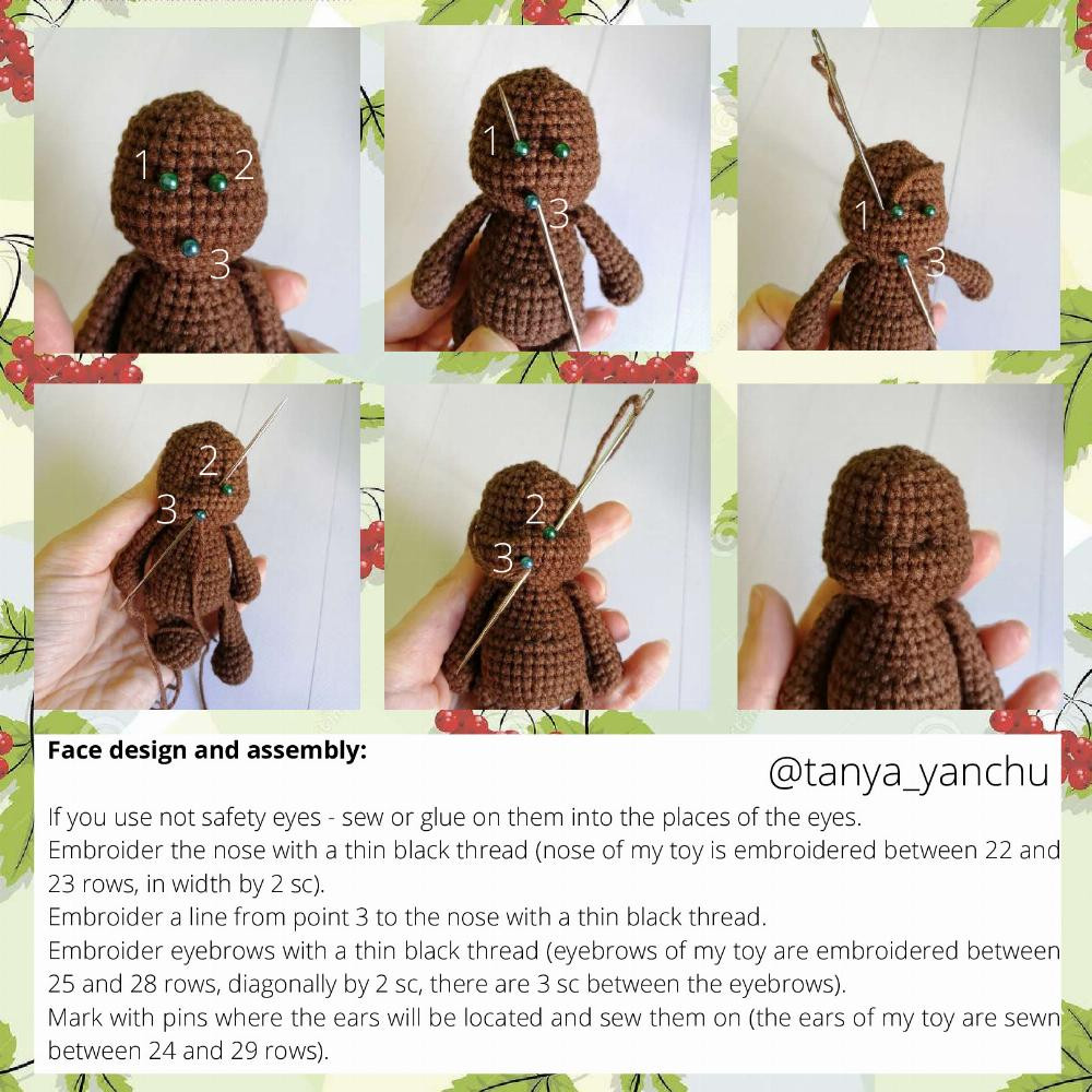 Crochet Pattern "Doll Lina"