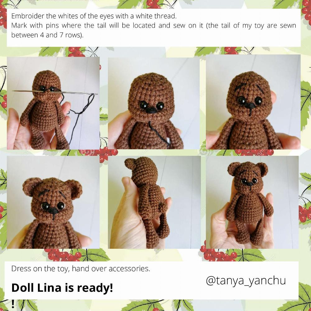 Crochet Pattern "Doll Lina"