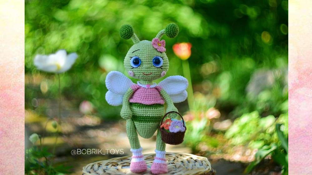 Crochet pattern “Dragonﬂy”