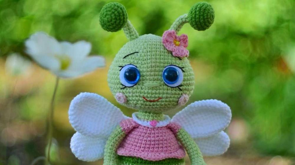 Crochet pattern “Dragonﬂy”