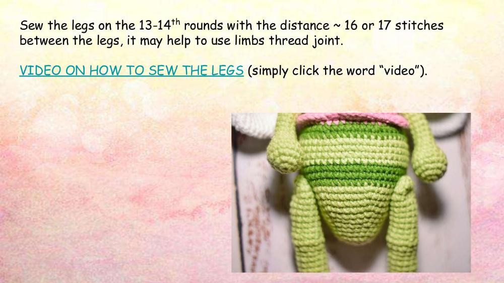 Crochet pattern “Dragonﬂy”