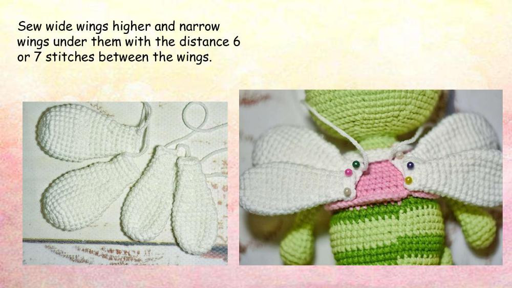 Crochet pattern “Dragonﬂy”