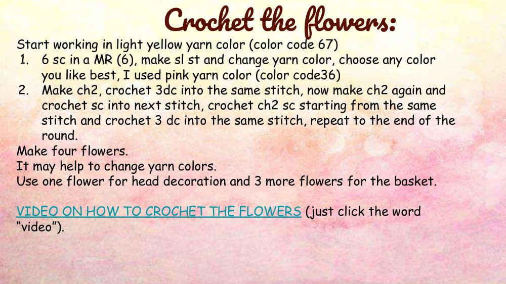 Crochet pattern “Dragonﬂy”