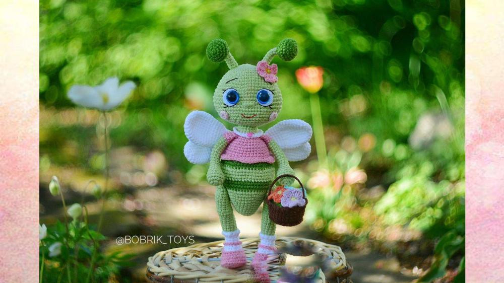 Crochet pattern “Dragonﬂy”