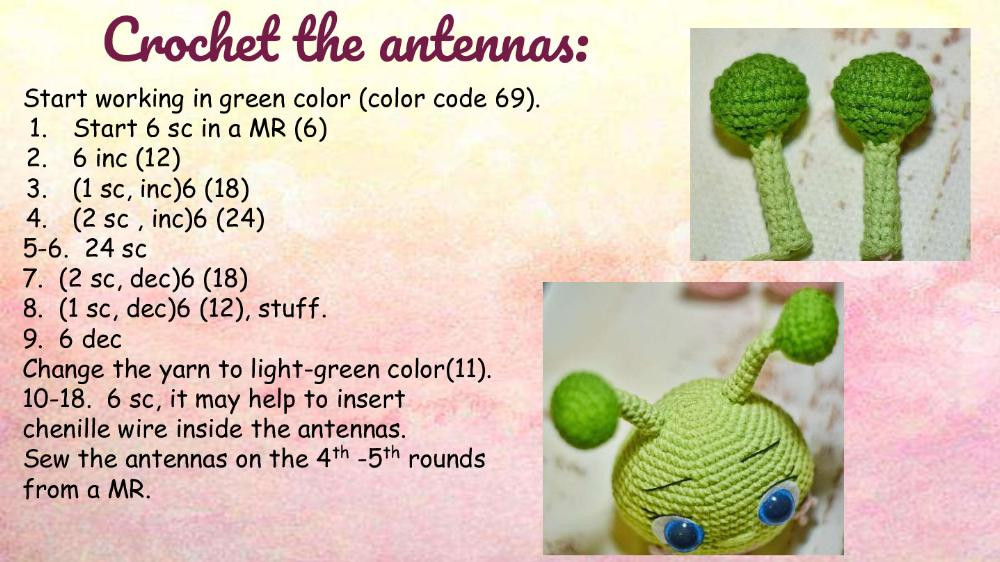 Crochet pattern “Dragonﬂy”