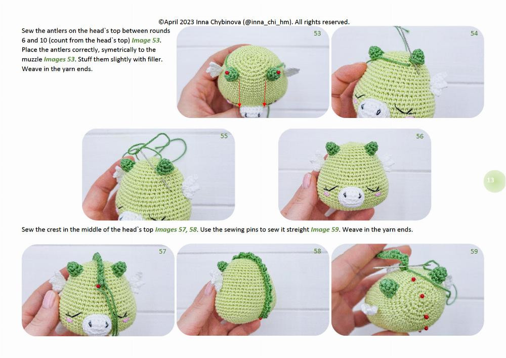 Crochet pattern “Drake the Dragon”