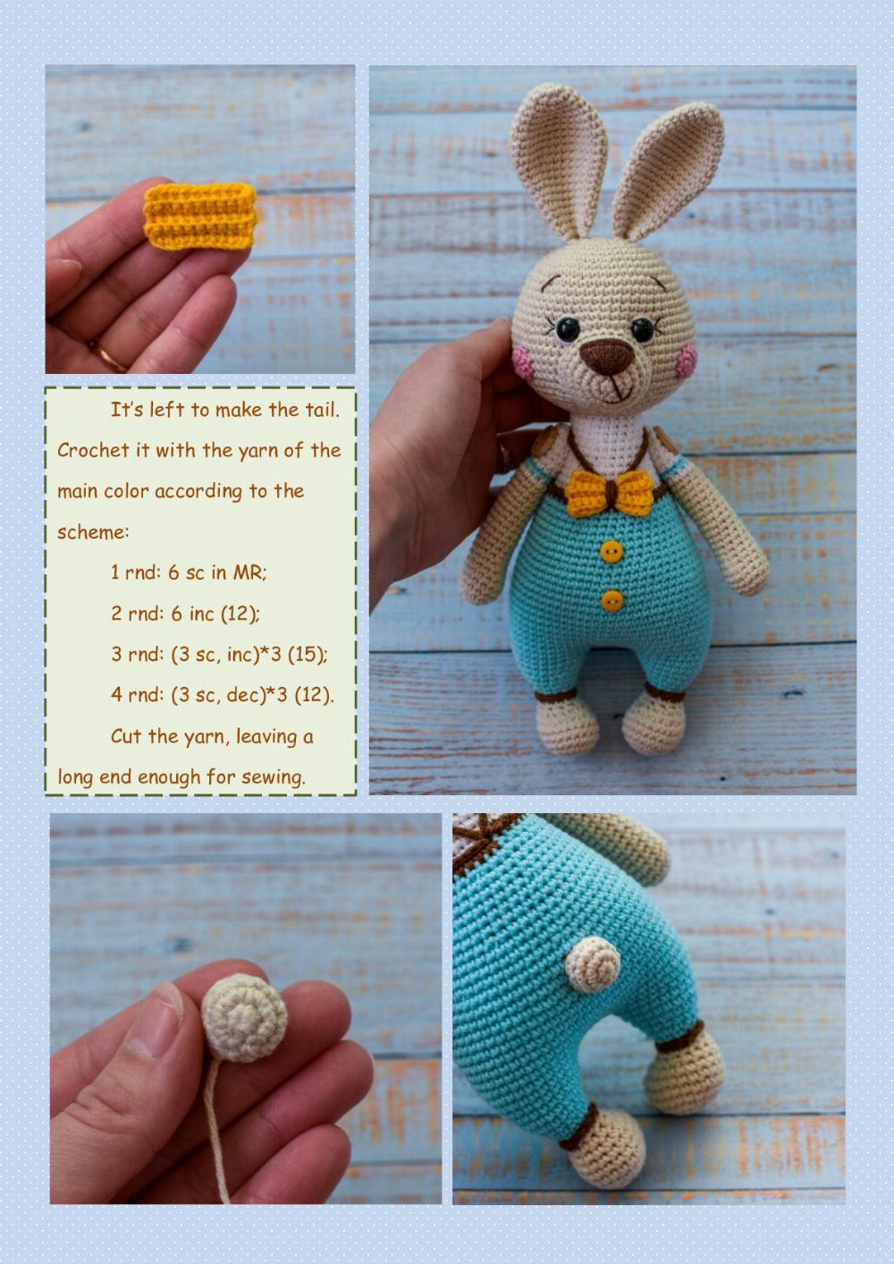 CROCHET PATTERN «EASTER BUNNY»