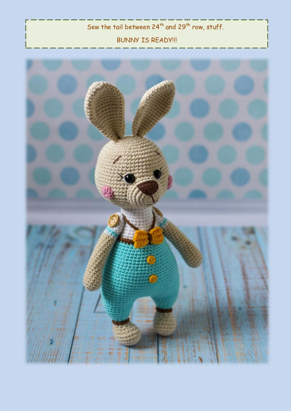 CROCHET PATTERN «EASTER BUNNY»