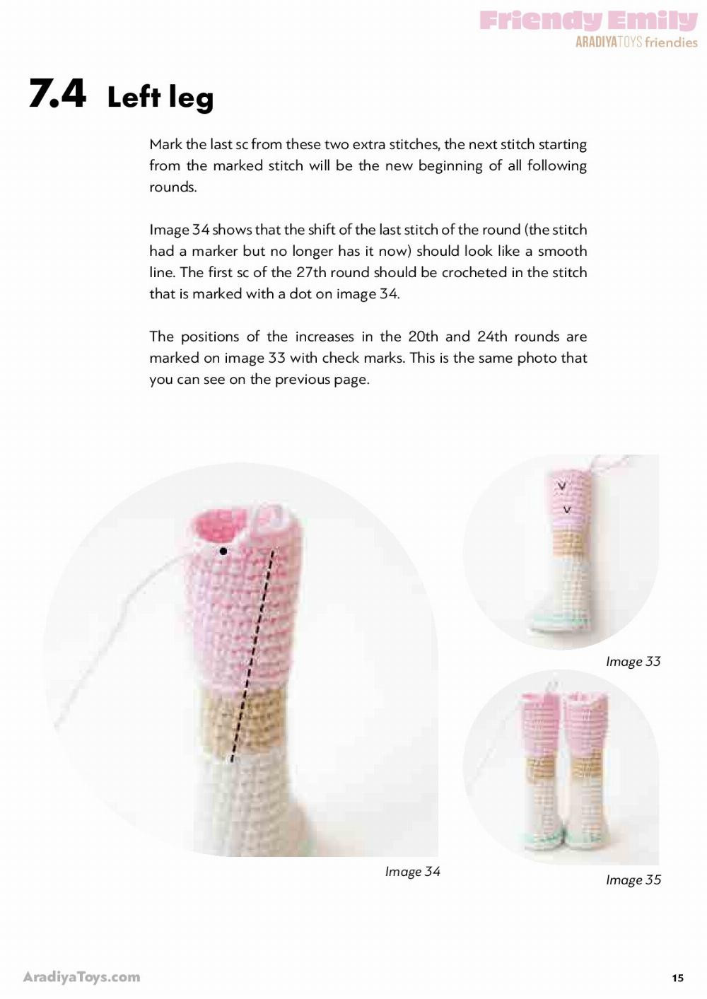 Crochet pattern for baby girl angel unicorn horse doll