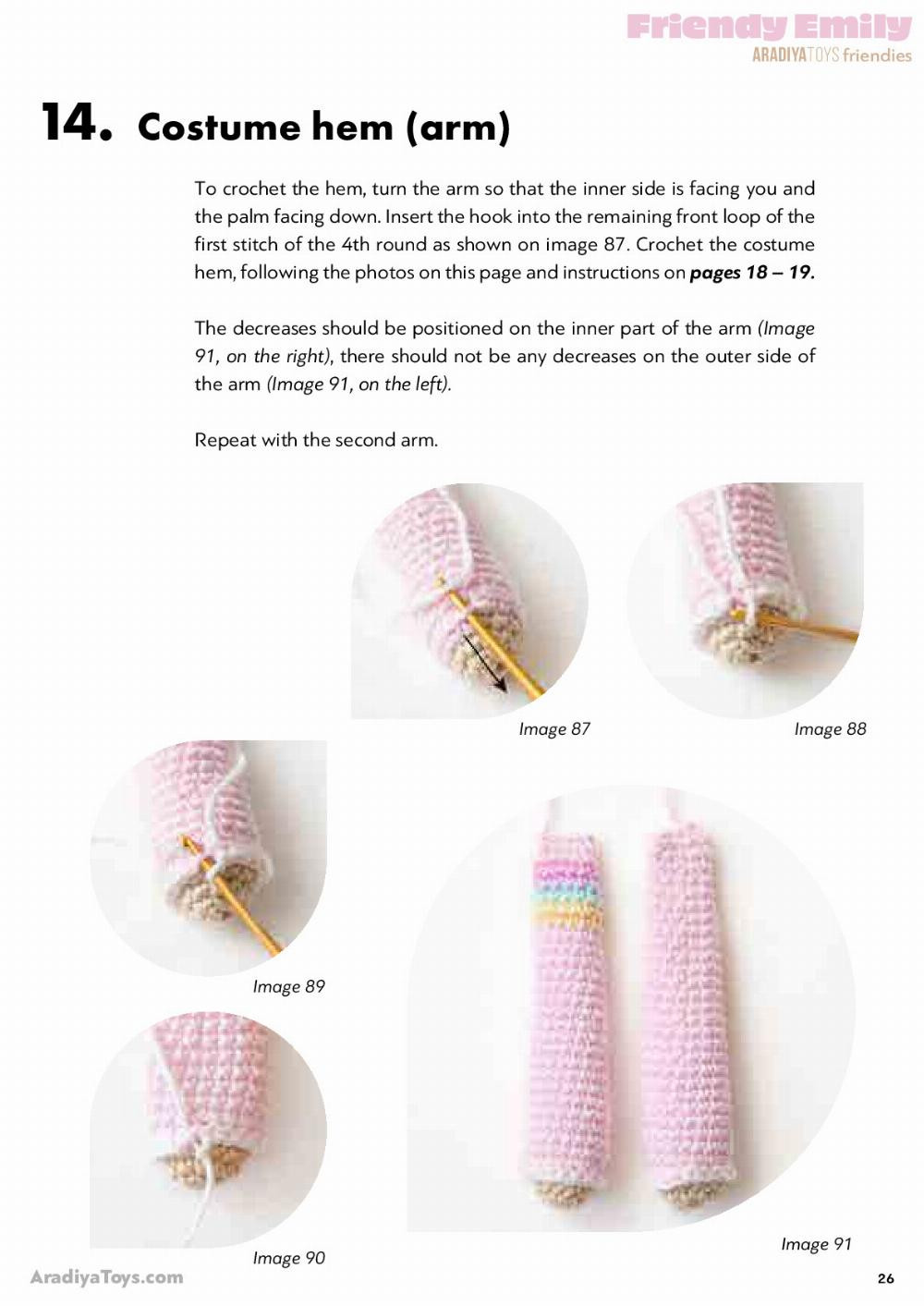 Crochet pattern for baby girl angel unicorn horse doll