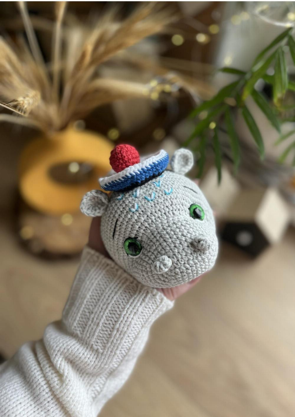 CROCHET PATTERN HIPPO DONNI