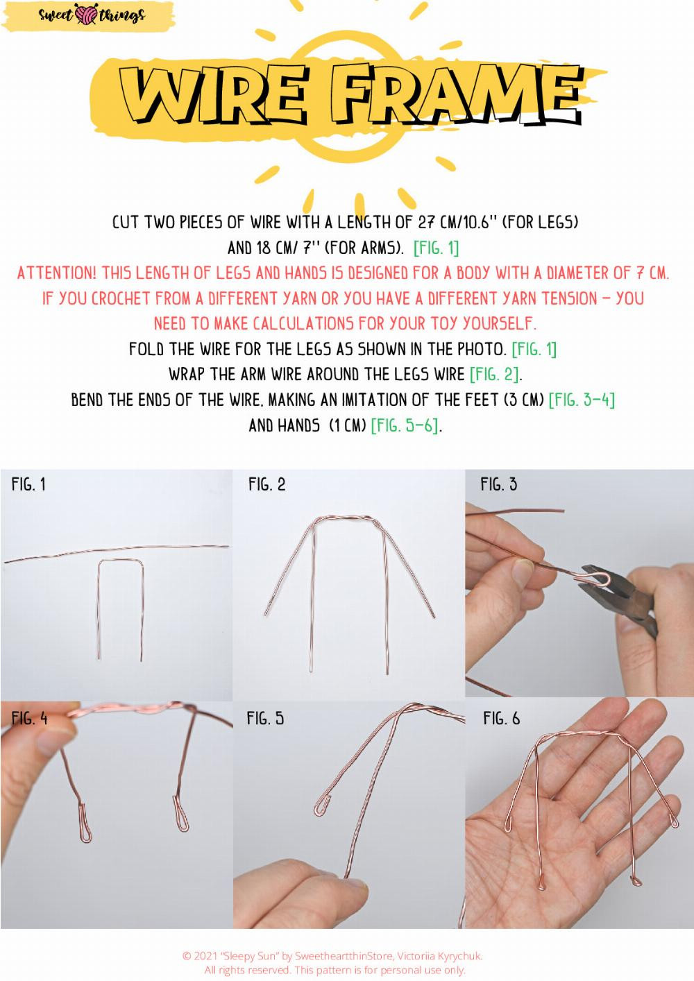 Crochet pattern | June 2021 Sleepy sun