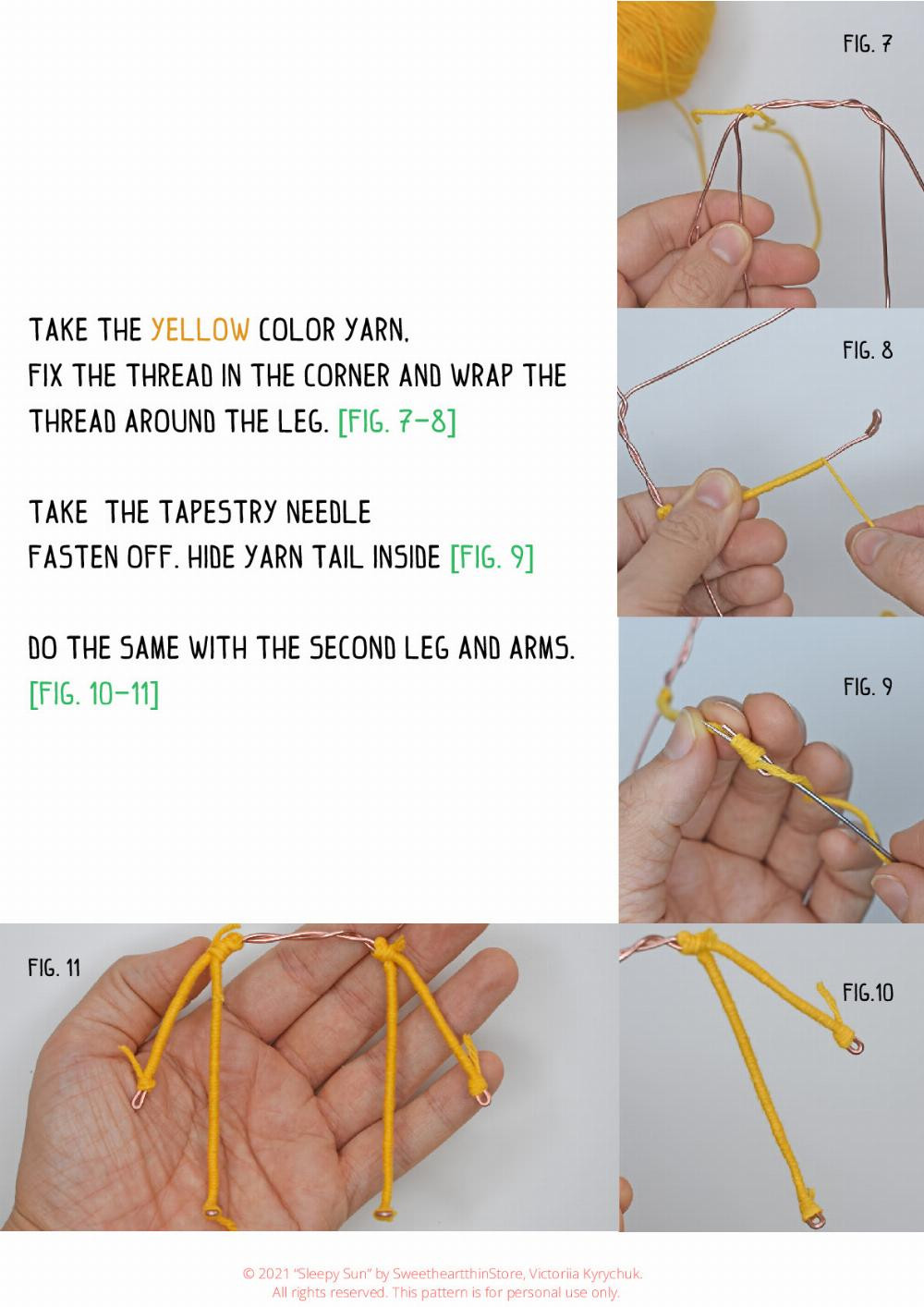 Crochet pattern | June 2021 Sleepy sun