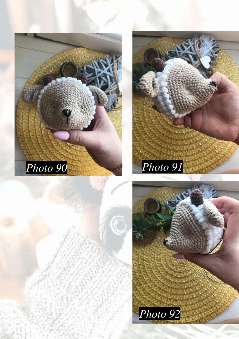 crochet pattern kelly the lamb