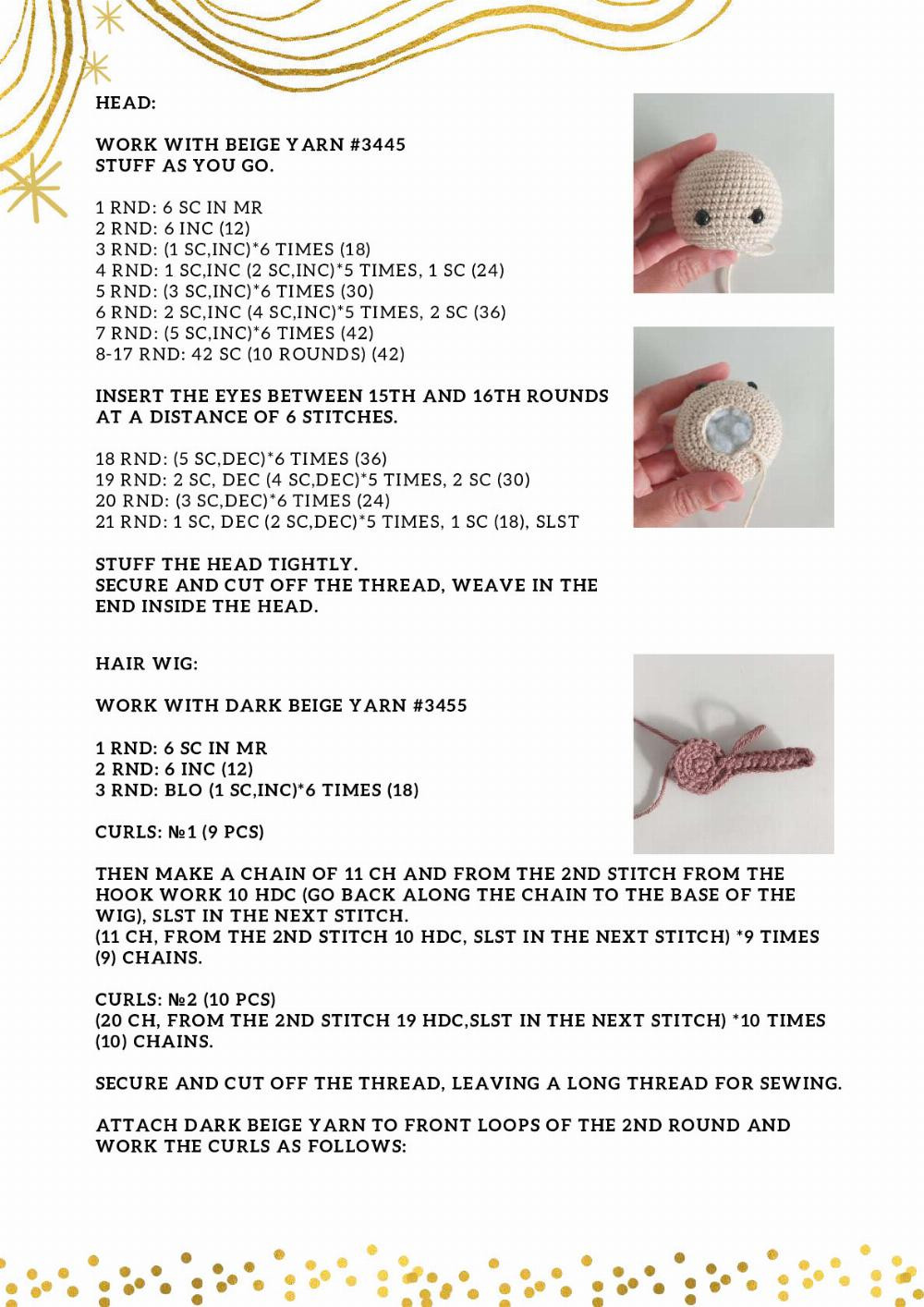 crochet pattern Lilu the Unicorn