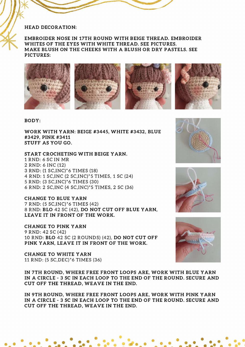 crochet pattern Lilu the Unicorn