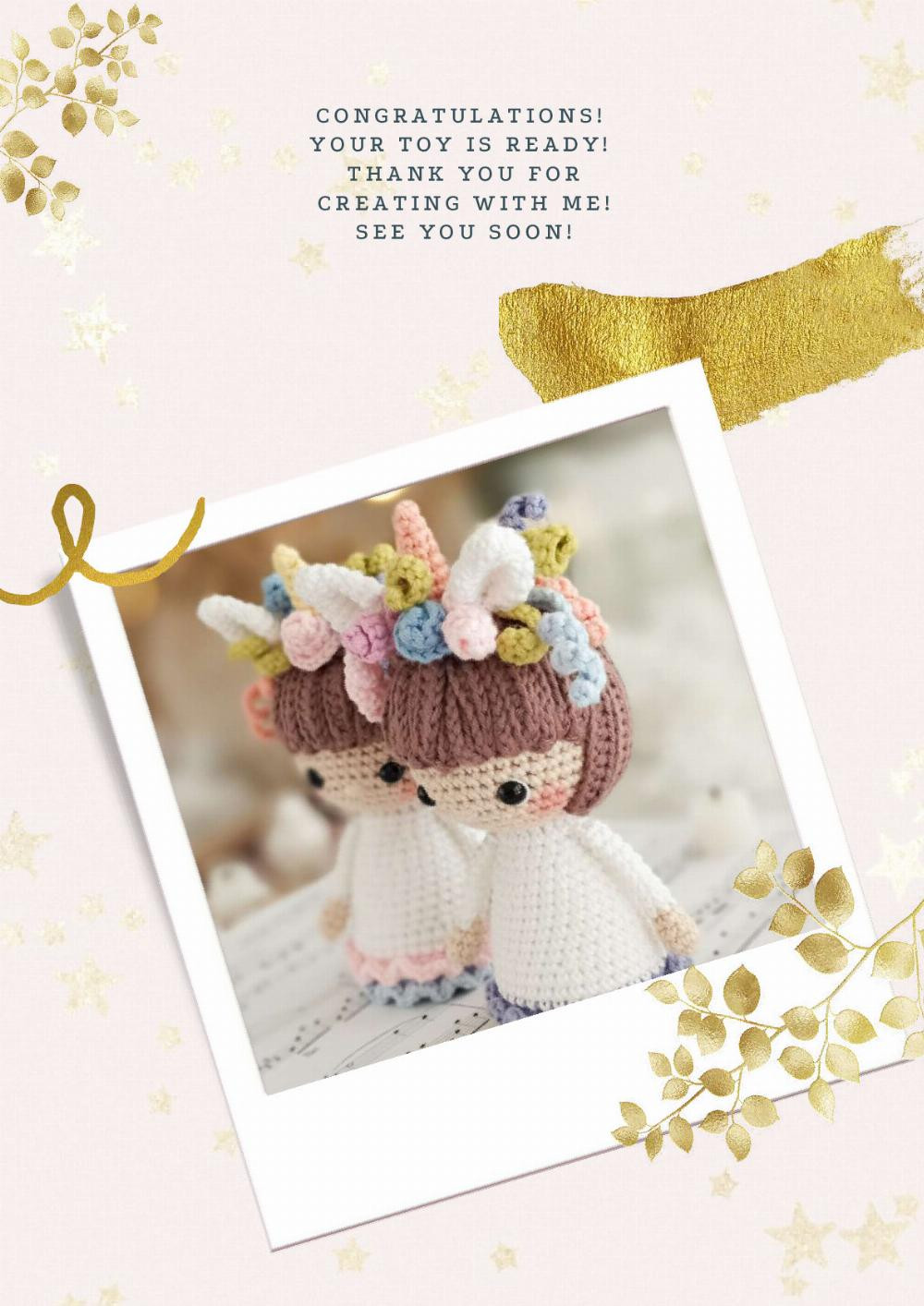 crochet pattern Lilu the Unicorn