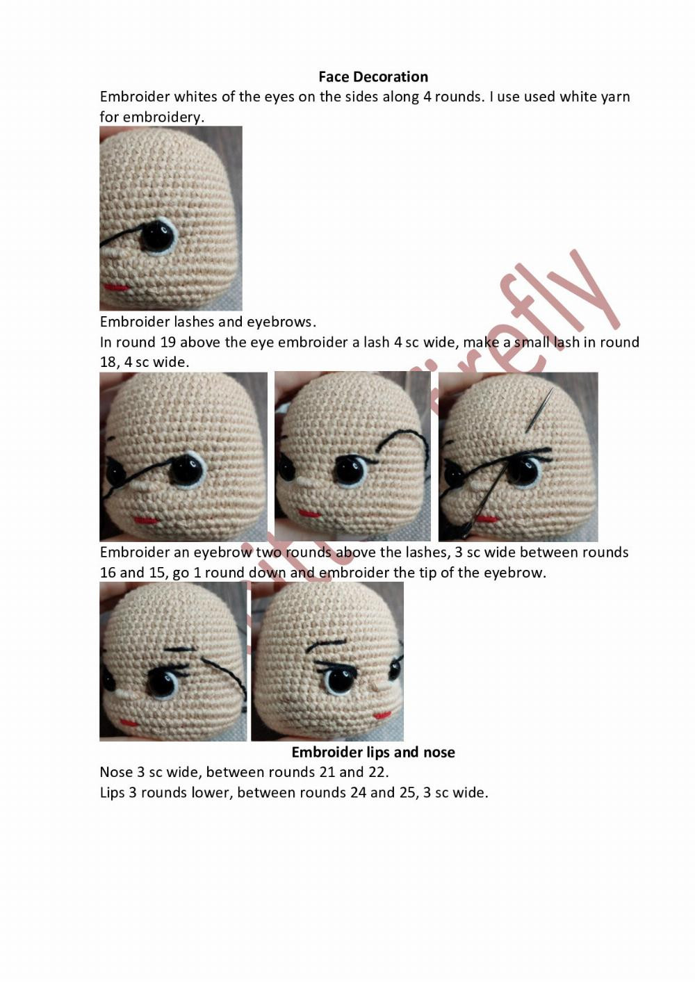 crochet pattern little angel