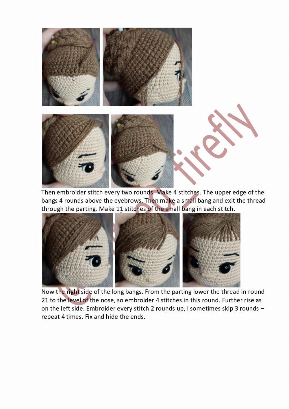 crochet pattern little angel