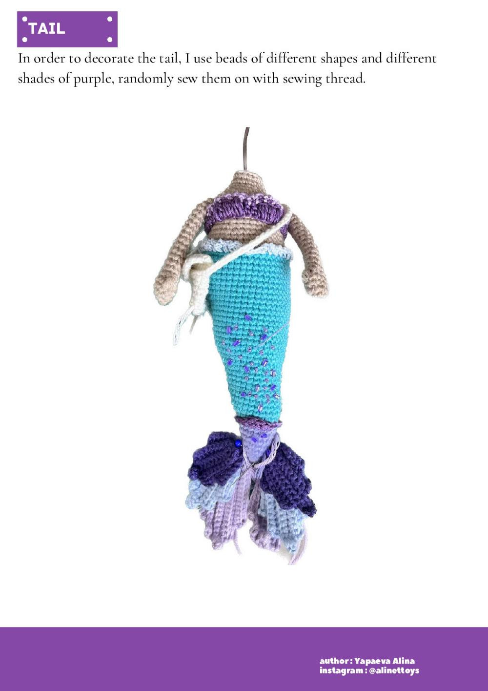 crochet pattern little mermaid