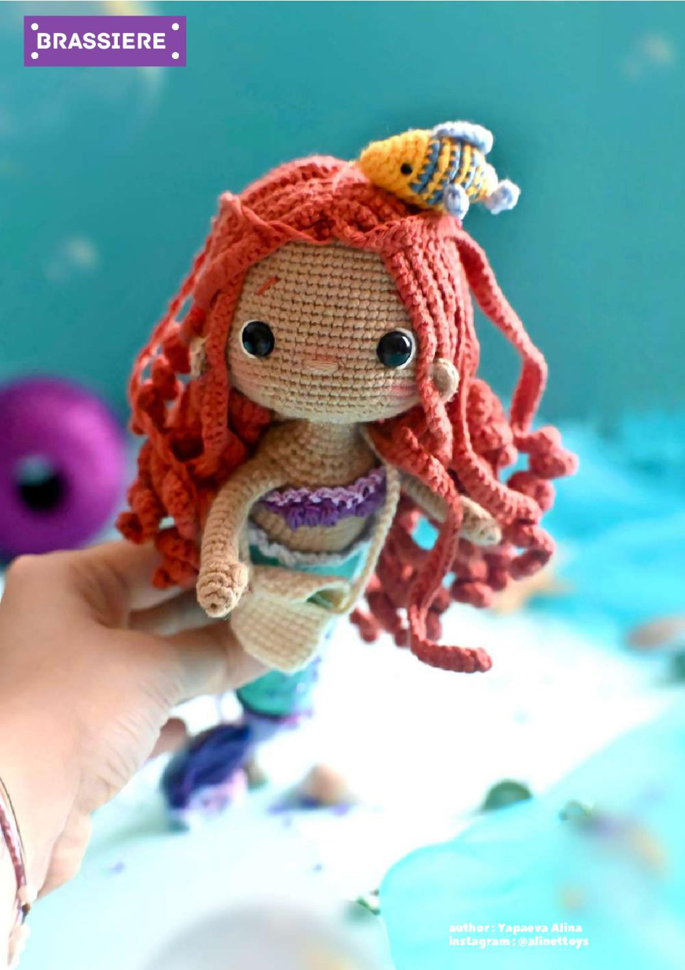 crochet pattern little mermaid