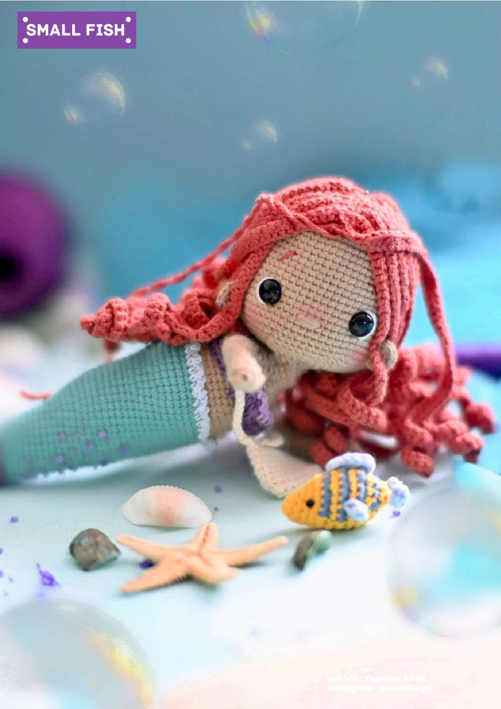 crochet pattern little mermaid