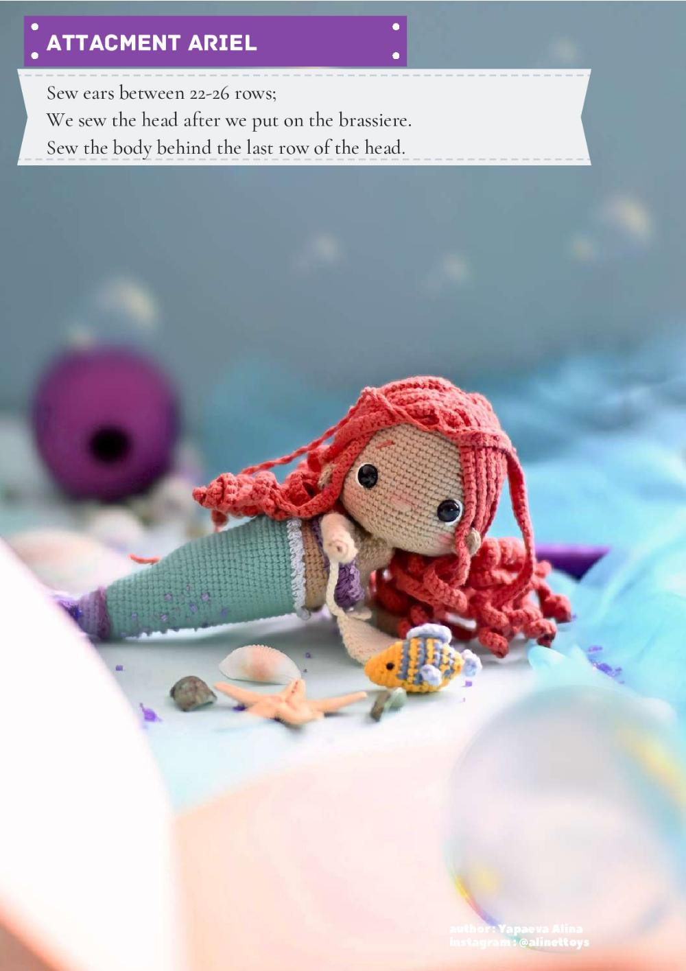 crochet pattern little mermaid