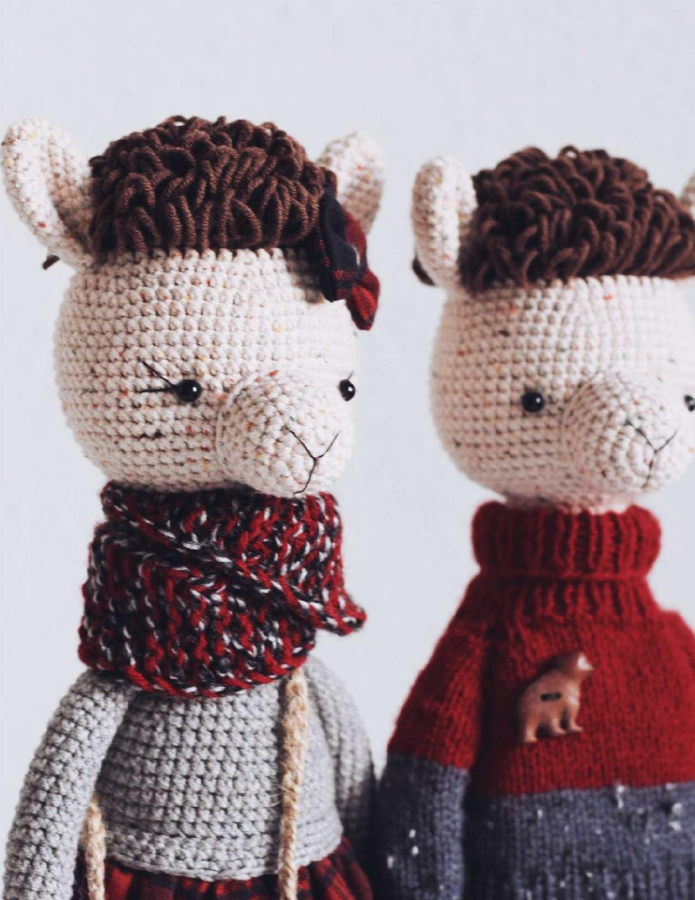 CROCHET PATTERN | NOVEMBER 2018 ALPACAS DAVID & GRACE АВТОР CROCHET PATTERN TOY ASSEMBLY FINAL DESIGN DIANA PATSKUN its cozy