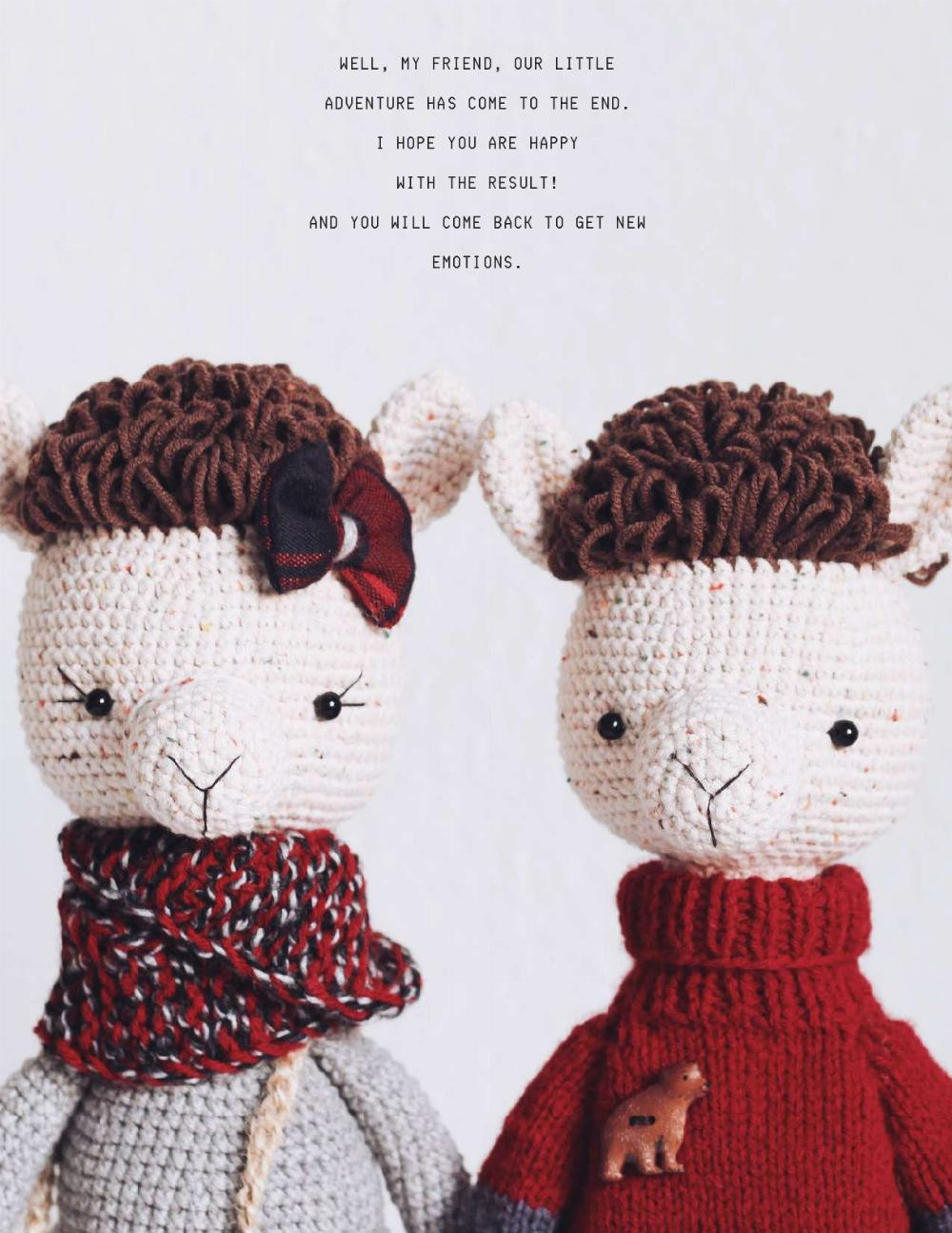 CROCHET PATTERN | NOVEMBER 2018 ALPACAS DAVID & GRACE АВТОР CROCHET PATTERN TOY ASSEMBLY FINAL DESIGN DIANA PATSKUN its cozy