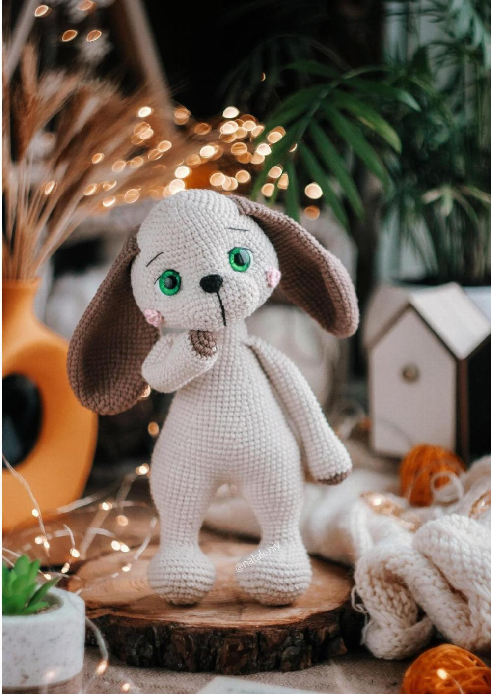 CROCHET PATTERN OMMI the CLOWN DOG