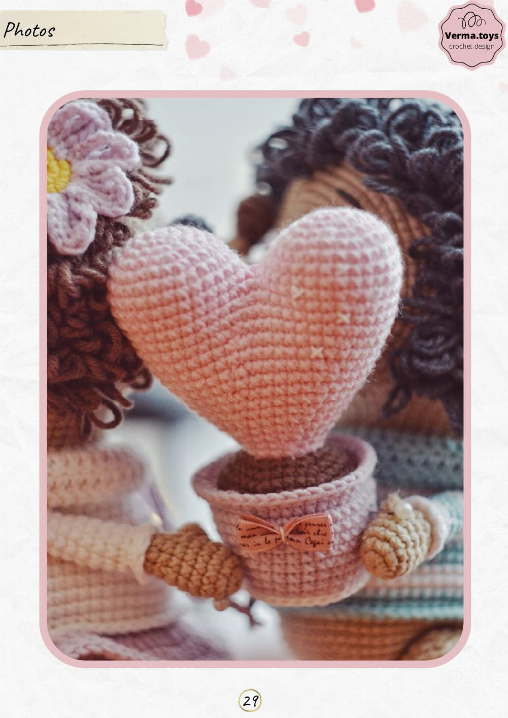 Crochet pattern toys hogs in love, hedgehogs