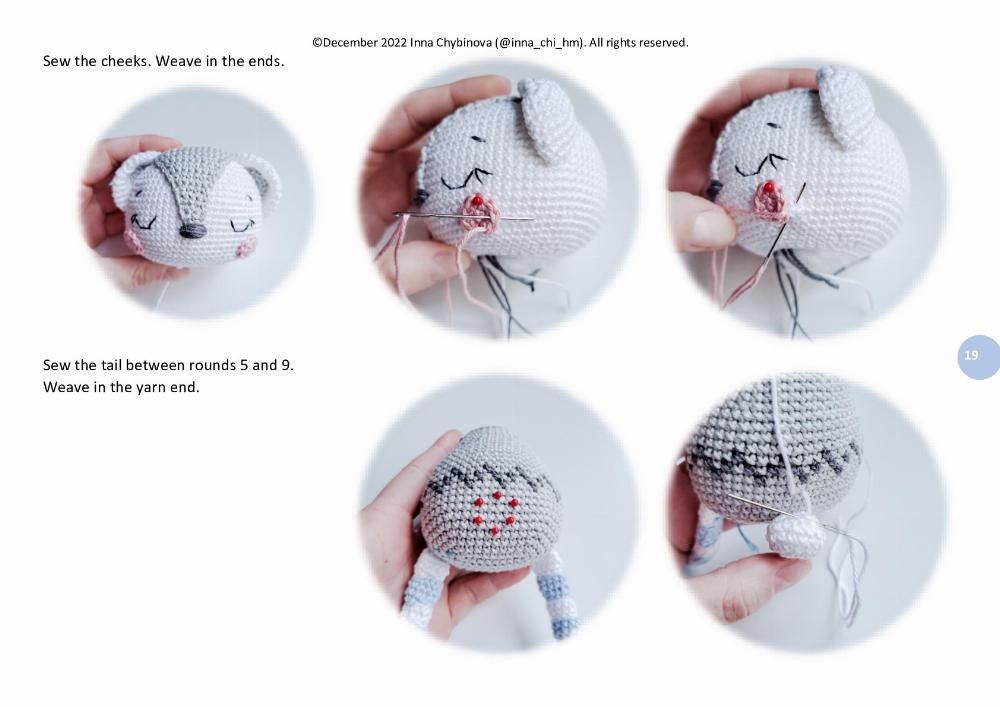 Crochet pattern “Wally the Polar bear”