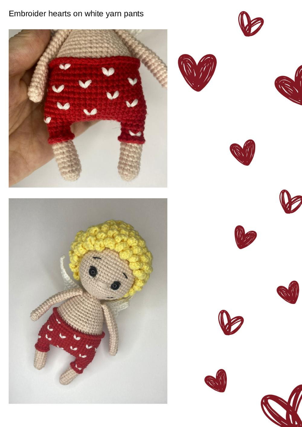 CROCHET TOY PATTERN “Cupid”