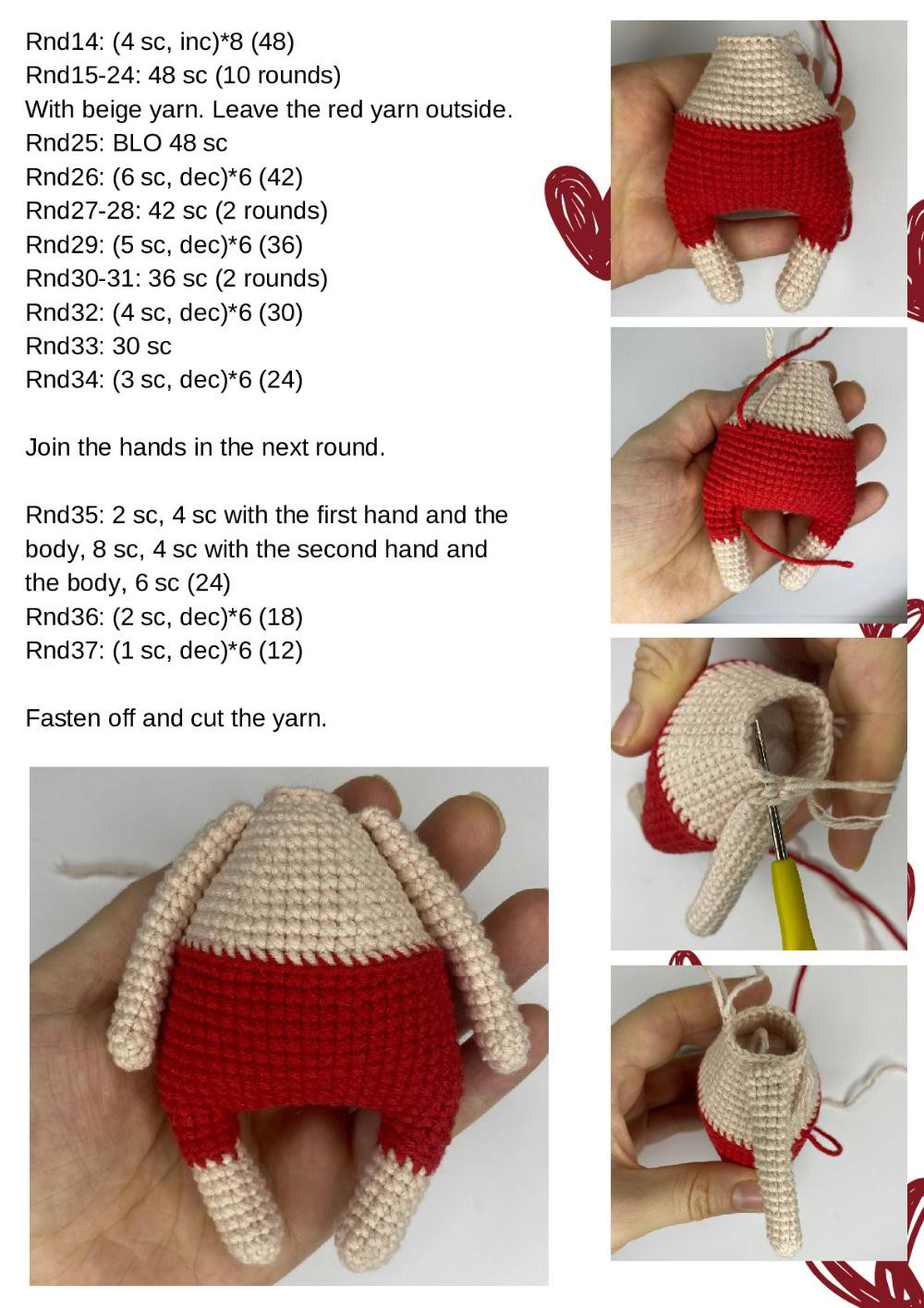 CROCHET TOY PATTERN “Cupid”