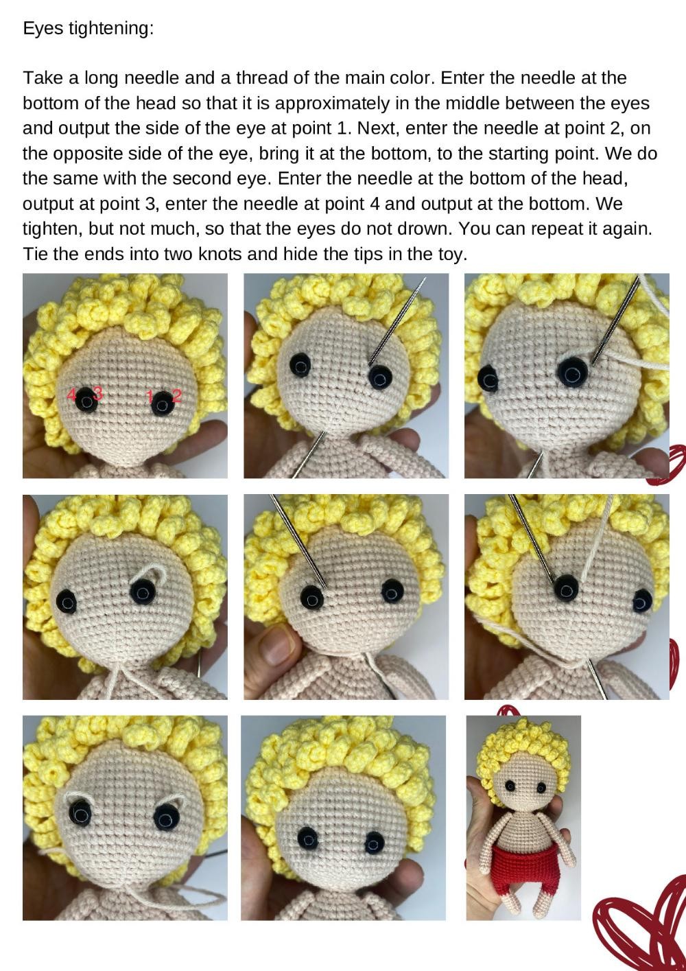 CROCHET TOY PATTERN “Cupid”