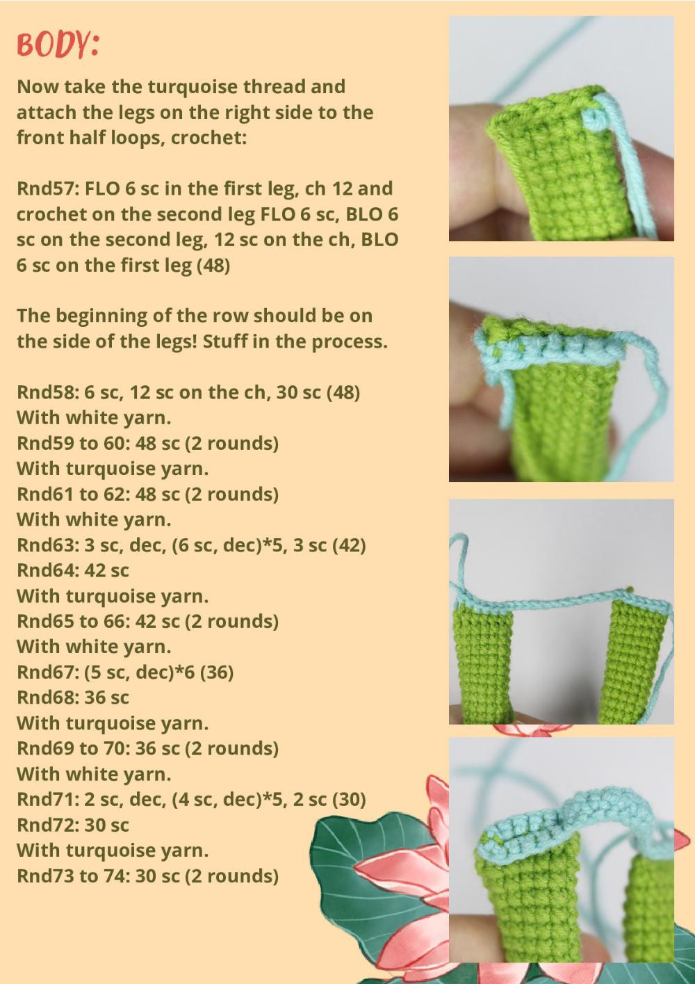 CROCHET TOY PATTERN «JAK THE Frog»