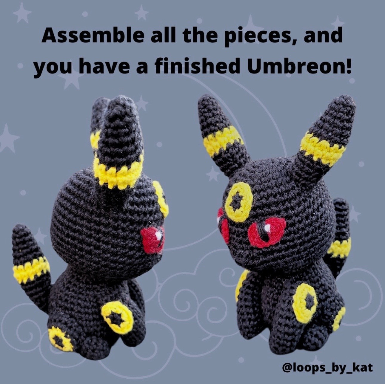 crochet umbreon free pattern