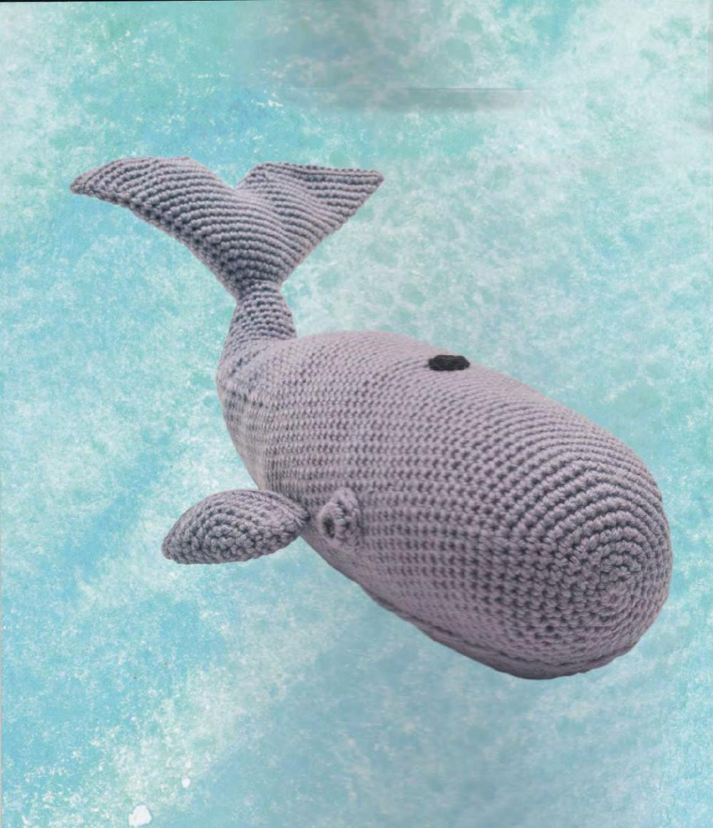 crocheted sea creatures A collection, starfish, whale, jelly fish, shark, puffer fish,  lobster, sea urchin, hermit crab, seahorse, octopus, angler fish, nautilus,