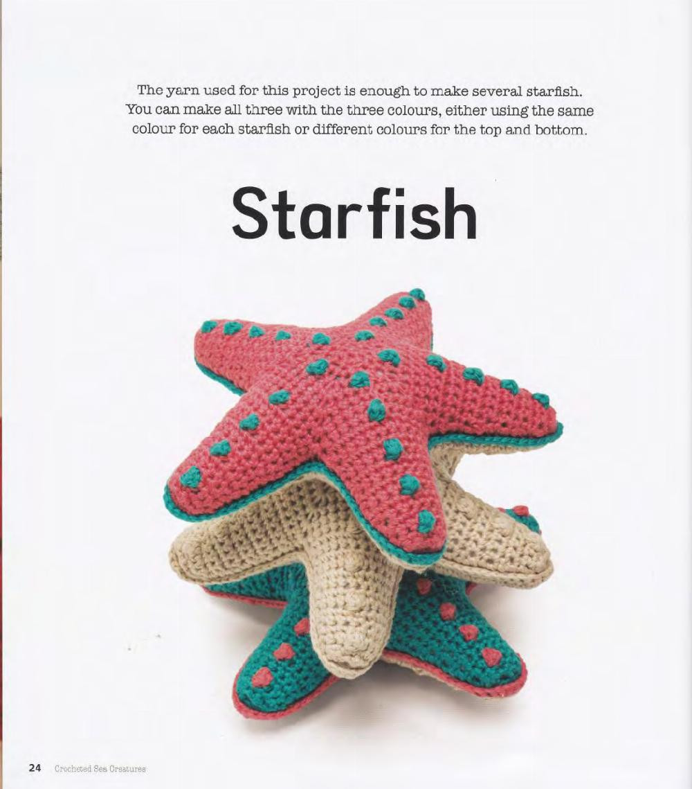 crocheted sea creatures A collection, starfish, whale, jelly fish, shark, puffer fish,  lobster, sea urchin, hermit crab, seahorse, octopus, angler fish, nautilus,