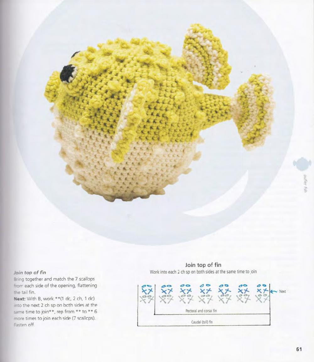 crocheted sea creatures A collection, starfish, whale, jelly fish, shark, puffer fish,  lobster, sea urchin, hermit crab, seahorse, octopus, angler fish, nautilus,