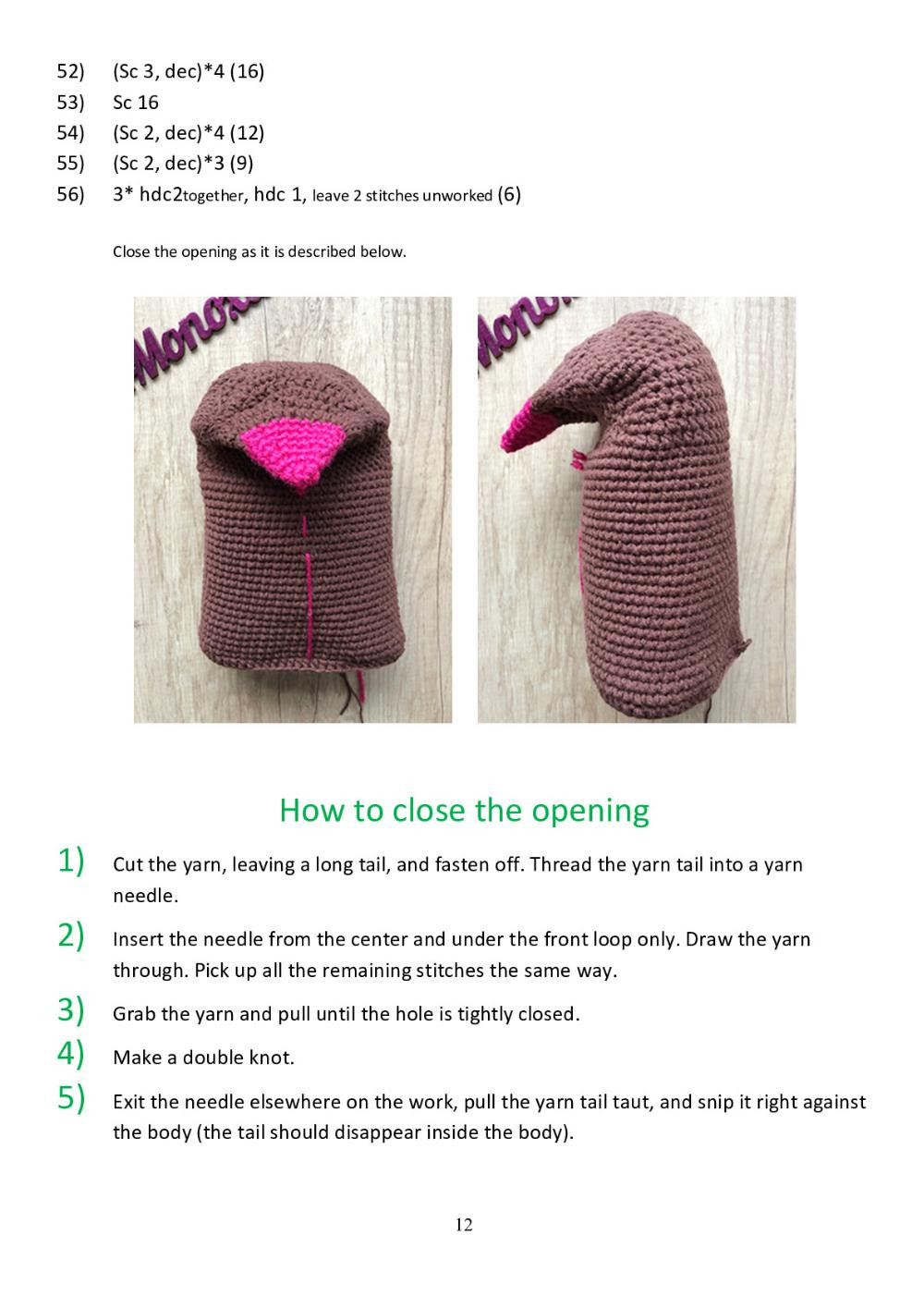 dag crochet pattern