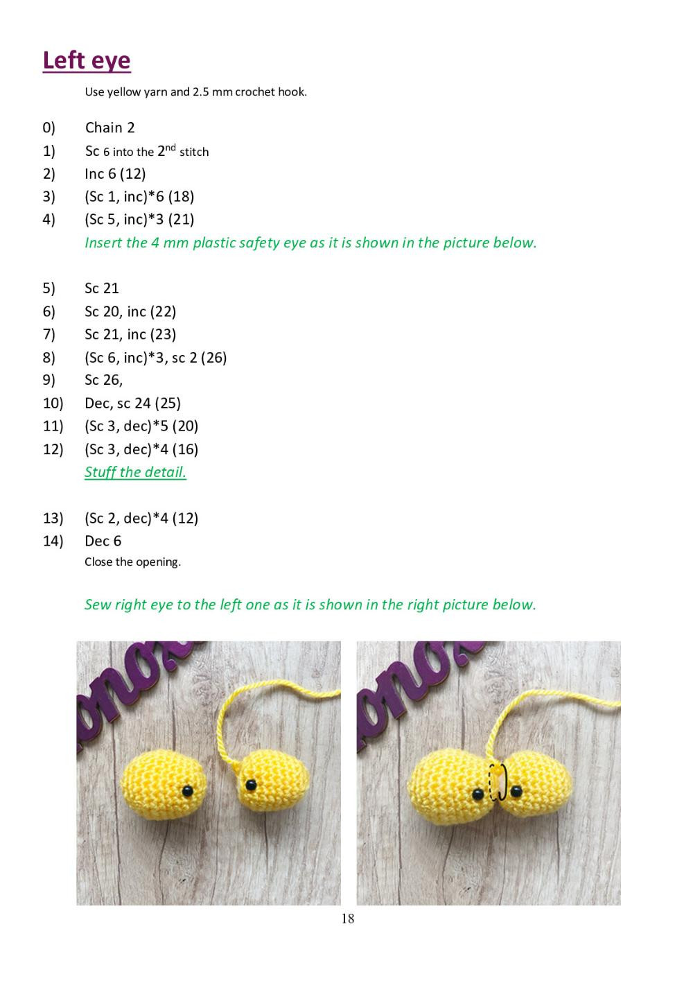 dag crochet pattern