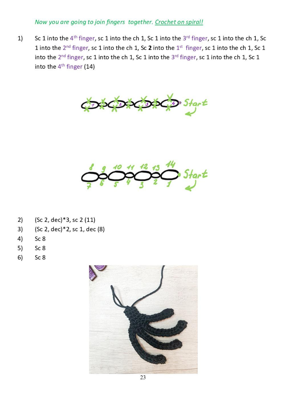 dag crochet pattern