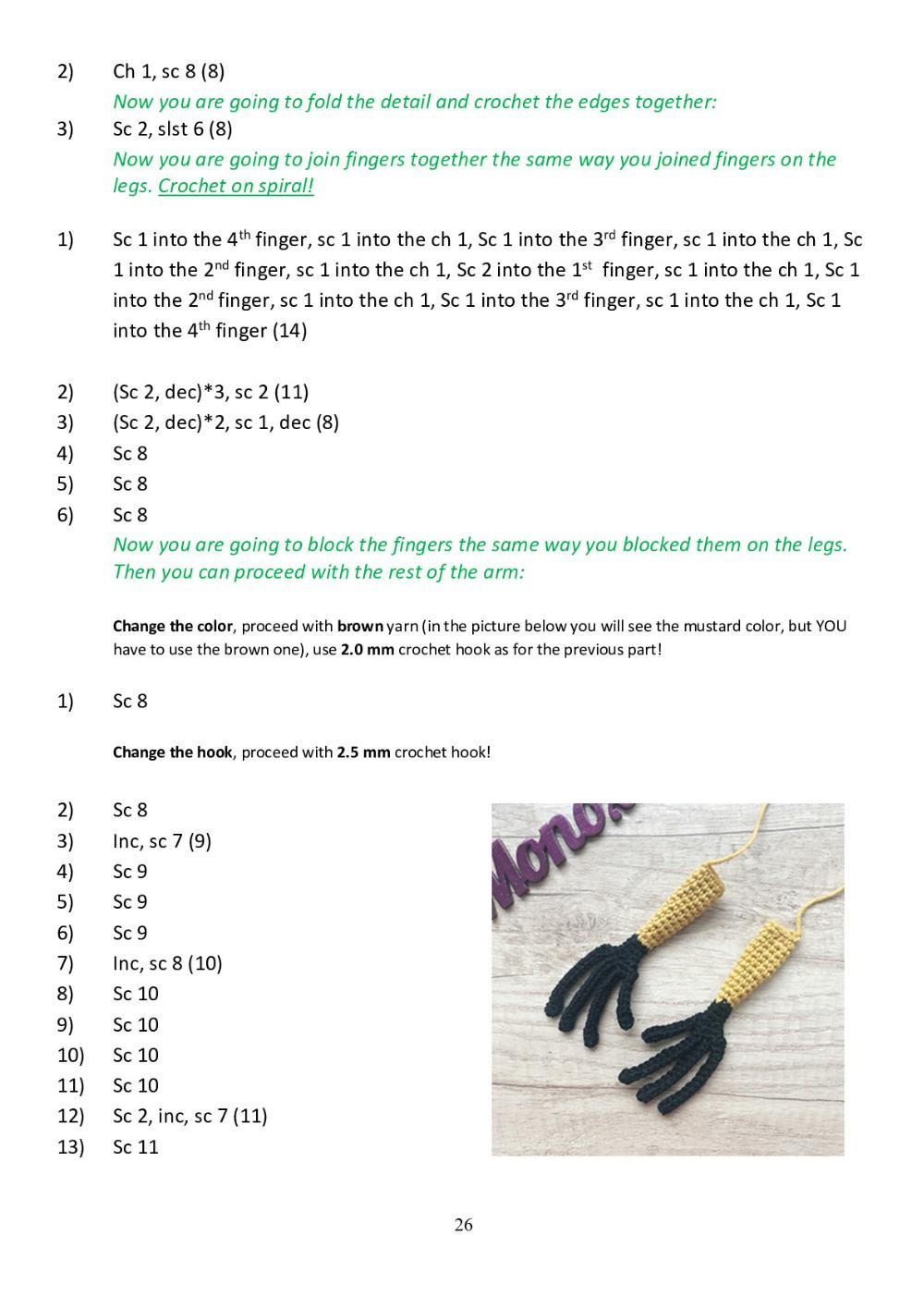 dag crochet pattern